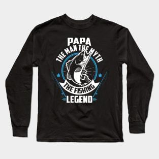 papa the man Long Sleeve T-Shirt